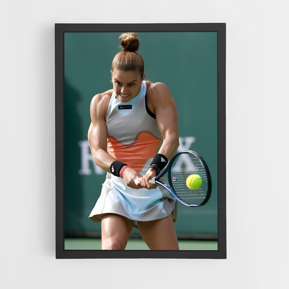 Poster Swinging Victory – affiche Tennis (vue 2)